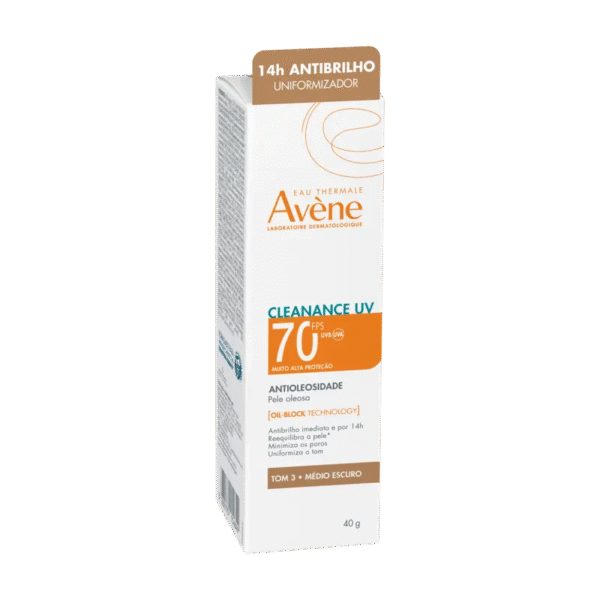 Proteção solar – Pele sensível  Cleanance UV FPS70 Tom 3 – Médio escuro - Imagem 2