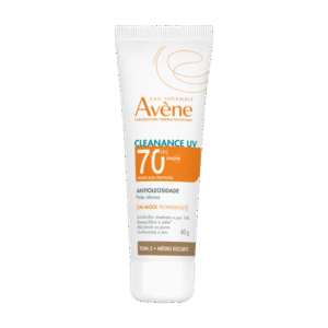 Proteção solar – Pele sensível  Cleanance UV FPS70 Tom 3 – Médio escuro